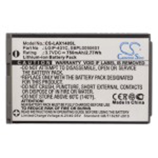Ilc Replacement For LG SBPL0090601  BATTERY WX-RK7D-7